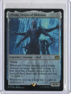 MTG FINAL FANTASY ULTIMA, ORIGION OF OBLIVION RARE FOIL - Image 1