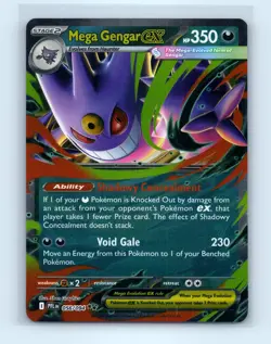 Pokemon tcg ME02: Phantasmal Flames Mega Gengar ex Near Mint or Better - Image 1