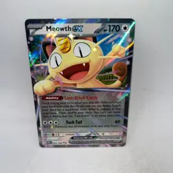 Meowth ex 062/088 Double Rare Perfect Order Pokemon Holo Near Mint - Image 1