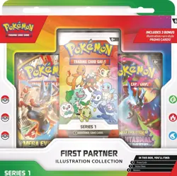 Pokemon TCG First Partner Illustration Collection Series 1 Box 3 Promos LOT OF 2 - Image 1