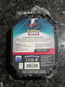 NEW Pokemon TCG Triple Whammy Tins Box Factory Sealed 1 foil and 3 booster pack - Image 2