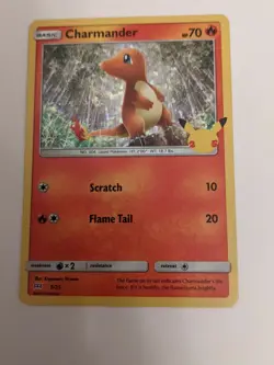 (2) Pokemon 25th Anniversary HOLO 2021 Charmander 9/25 & Piplup 20/25 McDonald's - Image 3