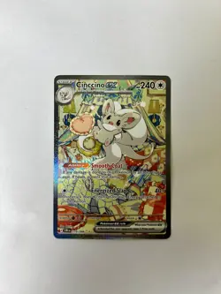 Cinccino EX SIR 119/086 English Version Chaos Rising Pack Fresh NM Pokemon TCG - Image 1