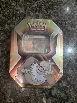 Pokemon TCG Triple Whammy Dragon Back SLAKING Collector Tin With 3 Booster Packs - Image 1