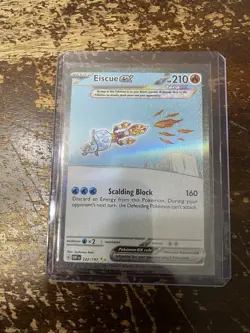 Pokemon TCG Obsidian Flames Alt Art Eiscue EX 222/197 PACK FRESH SIR VHTF RARE - Image 1
