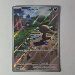 Pokemon Paldean Wooper Illustration Rare Holo Me02 Phantasmal Flames 102/094 EN - Image 2