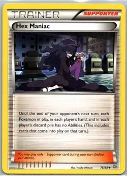 Pokemon TCG Hex Maniac 75/98 Ancient Origins LP - Image 1