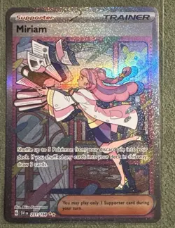 Pokemon Miriam Special Illustration Rare Full Art Holo SV01 #251/198 - Image 1