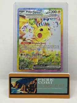 2024 Pokemon-PIKACHU ex #238/191 Sv08 - Surging Sparks Holo Special Ill. Rare - Image 1