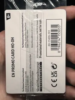 Ho-Oh Gamestop Stamped Promo Pokemon TCG - Image 2
