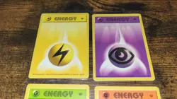 Pokemon Base Set 1st Edition Shadowless Energy Grass Fighting Lightning Psychic - Image 2