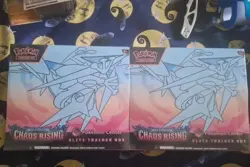 Pokemon TCG Chaos Rising Pokemon Center Elite Trainer Box ETB x2 - Image 1