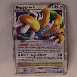 Regigigas LV.X #DP30 Holo Diamond and Pearl Promos Pokemon MP - Poor - Image 1