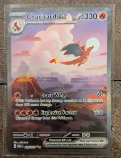 Pokemon Charizard ex Scarlet & Violet-151 199/165 Holo Special Illustration Rare - Image 1