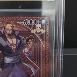Bandai One Piece Silvers Rayleigh OP09-005 SP Alt Art Holo BGS 10 JP 2025 - Image 5