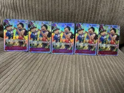 One Piece TCG Card Lot 62 Total Cards SR FOIL Bundle NM All Japanese - Image 4