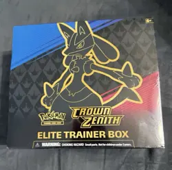 Brand New Pokemon TCG Crown Zenith Factory Sealed Elite Trainer Box ETB (READ!) - Image 1
