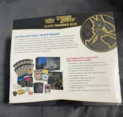 Brand New Pokemon TCG Crown Zenith Factory Sealed Elite Trainer Box ETB (READ!) - Image 2