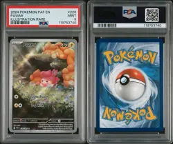 PSA 9 2024 Pokemon Paldean Fates EN Pawmi Special Illustration Rare 226/091 - Image 3
