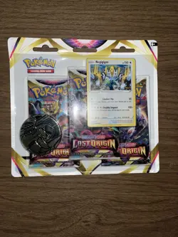Pokemon TCG Lost Origin Regigigas Promo 3 Booster Blister Pack New Sealed - Image 3