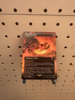MTG Magic the One Ring Lord of the Rings LOTR Scene Foil Card #451 - Image 3