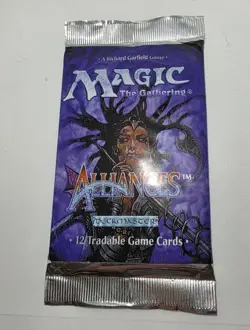 Magic the Gathering Alliances game 12 cards pack - Image 1