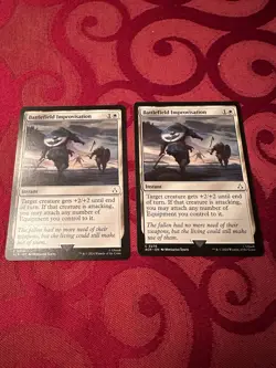 MTG Assassin's Creed Battlefield Improvisation 0276 NM - Magic The Gathering - Image 3