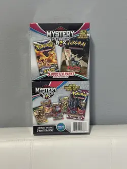 2x Pokemon Mystery Power Box Chase Pack Seeded 1:10 (5 Booster Packs) Sealed - Image 1