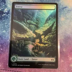 Forest (FOIL) x1 - MTG Tarkir: Dragonstorm TDM #276 - Image 1