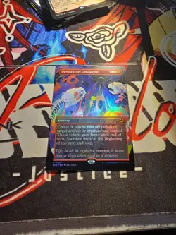 Devastating Onslaught Borderless Foil NM 0308 - Image 1
