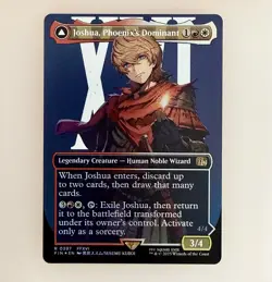 MTG: Joshua, Phoenix's Dominant (Borderless) Final Fantasy Foil NM - Image 1