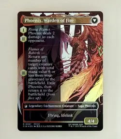MTG: Joshua, Phoenix's Dominant (Borderless) Final Fantasy Foil NM - Image 2