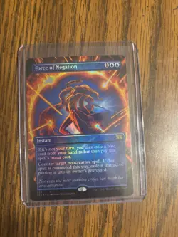 Force of Negation (Borderless) Double Masters 2022 Foil Unplayed NM - Image 1
