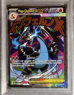 Pokemon TCG PSA 9 Mega Charizard x Ex Ultra-Premium Collection - Image 3