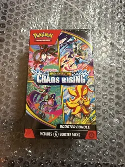Pokemon TCG CHAOS RISING Booster Bundles - FACTORY SEALED - IN HAND - Image 1