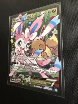 Sylveon EX RC32/RC32 Full Art Holo Pokemon TCG Generations Radiant Collection - Image 3