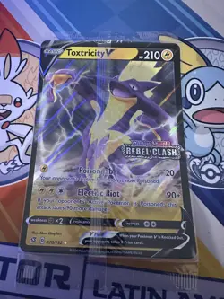 Pokemon Card Toxtricity V 070/192 JUMBO - Promo - Oversized Sealed - Image 1