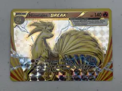 Pokemon Ninetales BREAK Holo Rare BREAK XY - Evolutions 16/108 NM - Image 1
