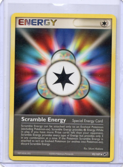Scramble Energy 95/107 EX Deoxys Pokemon TCG Uncommon NM+ - Image 1