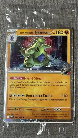 Pokemon Center Promo Team Rocket’s Tyranitar Destined Rivals Exclusive - Image 1