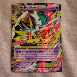 Pokemon M Gallade EX Ultra Rare Holo Mega Psychic 35/108 2015 220 HP - Image 1