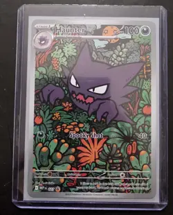 ​Pokemon TCG Haunter 027 MEP Mega Evolution Promo Illustration Rare Holo NM - Image 1