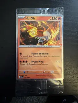 The Pokemon Company Ho-Oh Promo Holo Rare 010/086 GameStop stamp - Image 1