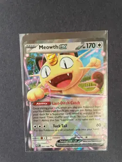 Meowth EX 62/88 : Double Rare - Perfect Order (POR) Pokemon TCG English - Image 2