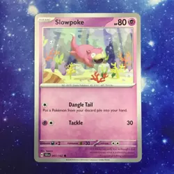 Slowpoke 057/142 Common Pokemon Stellar Crown - Image 1