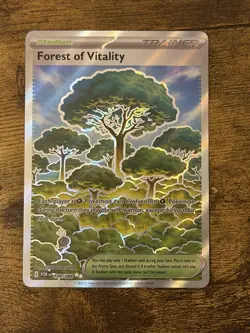 Pokemon TCG: Forest Of Vitality 109/088 Ultra Rare Full Art - Perfect Order - NM - Image 1
