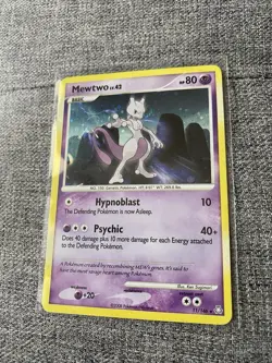 Pokemon TCG Mewtwo Legends Awakened 11 Holo Holo Rare NM - Image 1