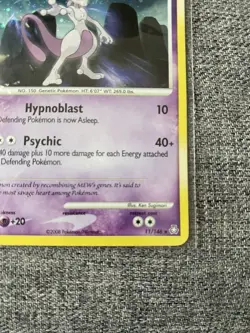 Pokemon TCG Mewtwo Legends Awakened 11 Holo Holo Rare NM - Image 3