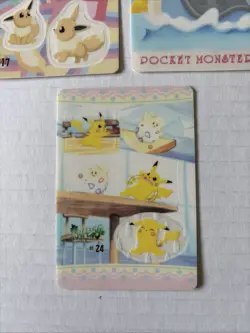 pokemon sealdass fancy graffiti Lot Of 3 Pikachu Lapras Togepi - Image 2