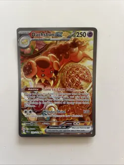 Dachsbun ex 169/142 - Special Illustration Rare - Pokemon TCG: Stellar Crown NM - Image 1